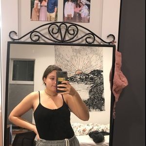 Black garage body suit